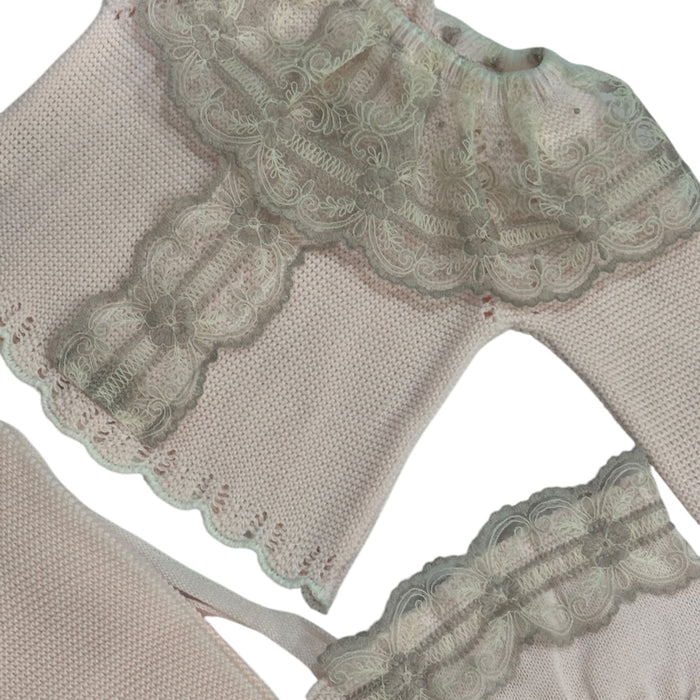 Violette Pink and Lilac 3-Piece Knitted Set