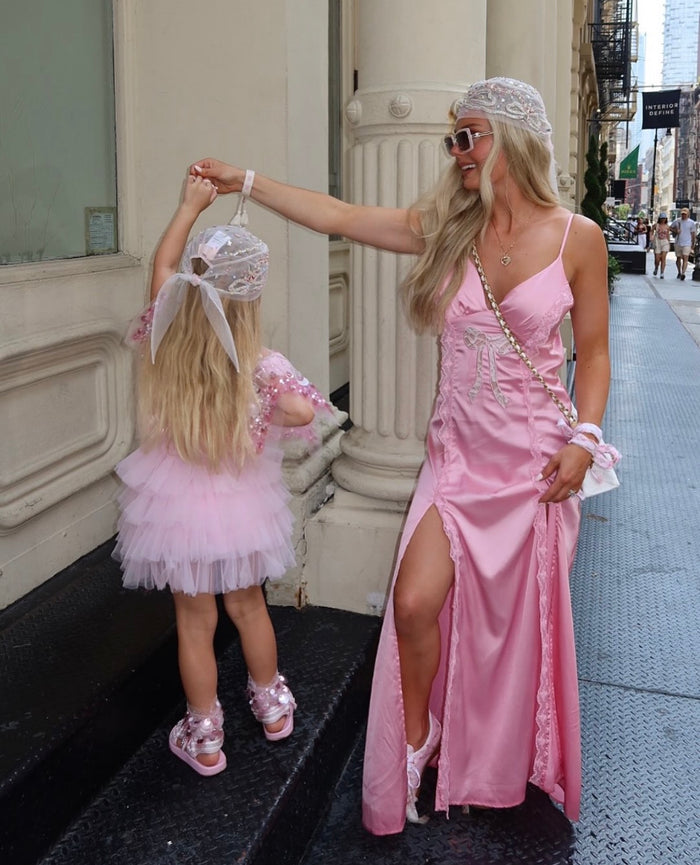 Vivienne Satin Slip Dress