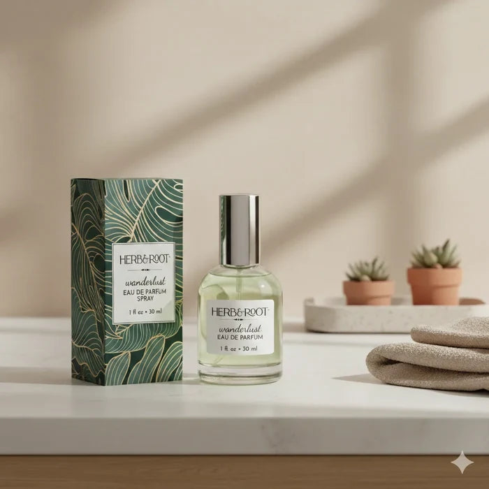 Wanderlust Eau de Parfum – Earthy Floral Perfume Spray