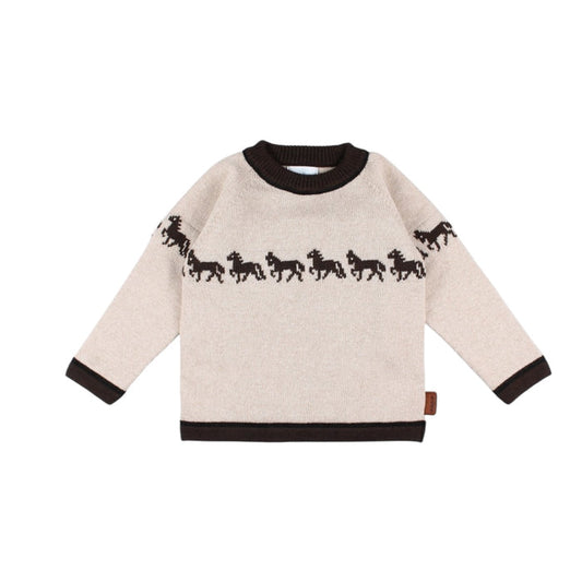 Wellington Horses Sweater