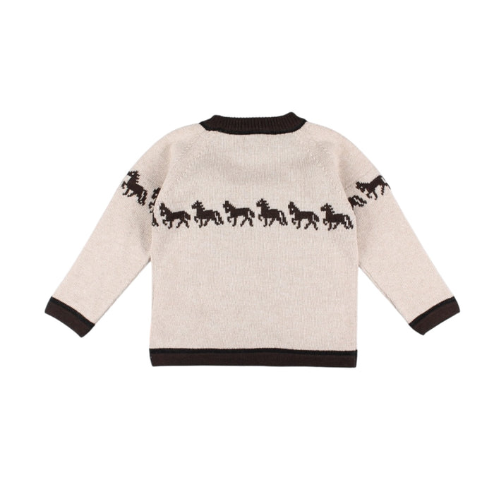 Wellington Horses Sweater