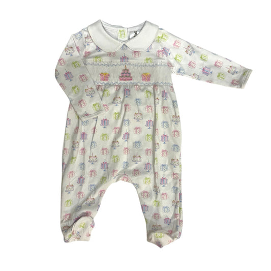 When She Wakes up She’ll be One Birthday Footie Babygrow