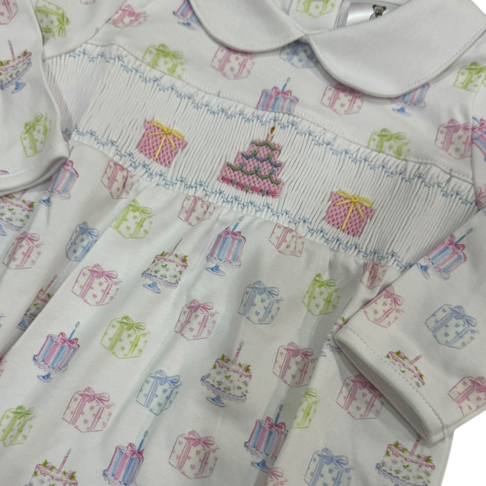 When She Wakes up She’ll be One Birthday Footie Babygrow