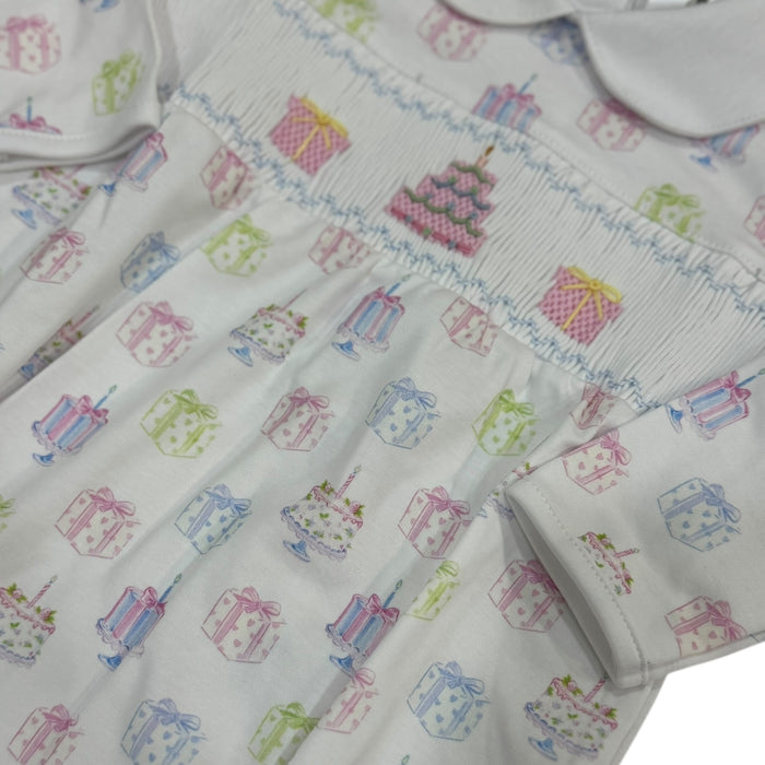 When She Wakes up She’ll be One Birthday Footie Babygrow