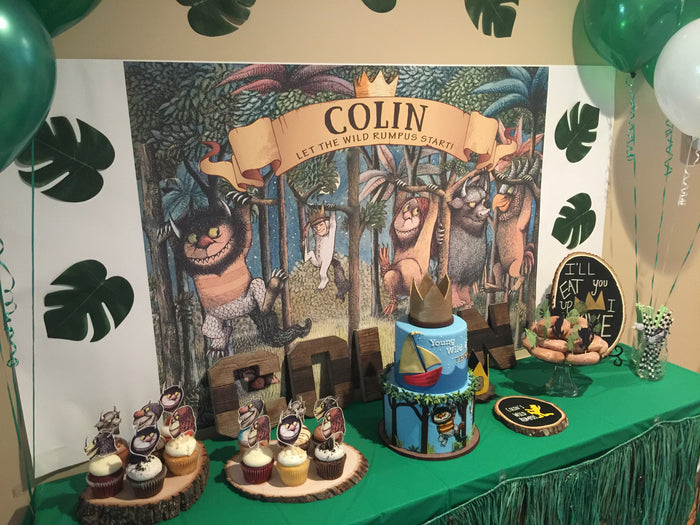 Where The Wild Things Are Party Backdrop