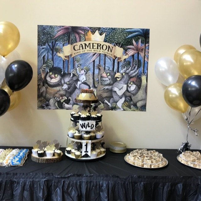 Where The Wild Things Are Party Backdrop