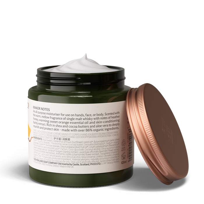 Whisky & Honey Moisturiser 120ml