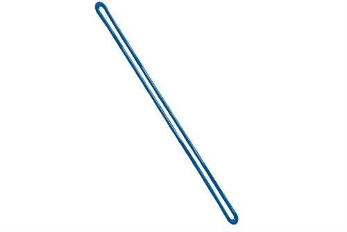 White 9" Plastic Loop Strap, Qty = 100