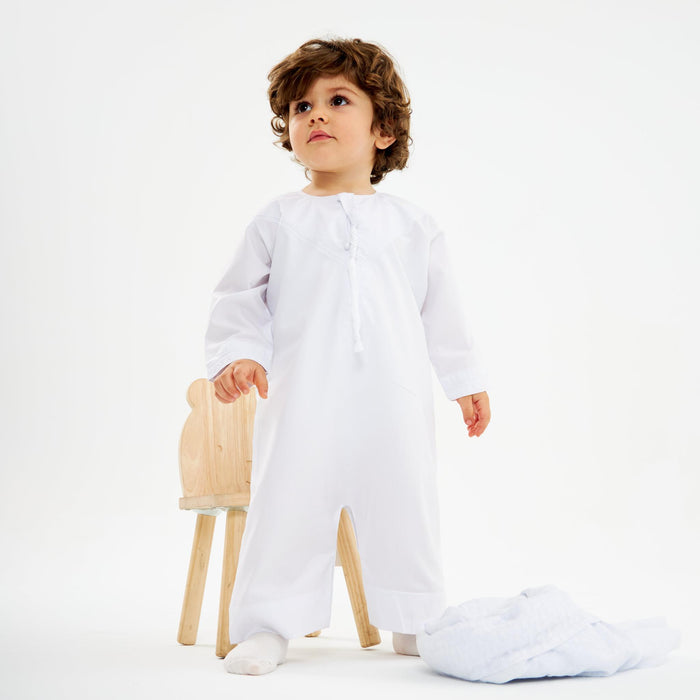 White Emirati Kandora-Babies