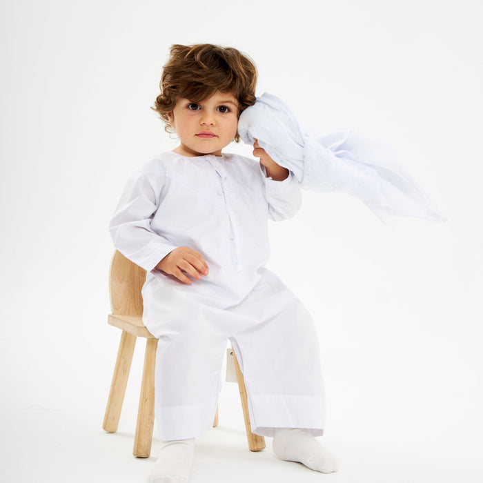 White Emirati Kandora-Babies