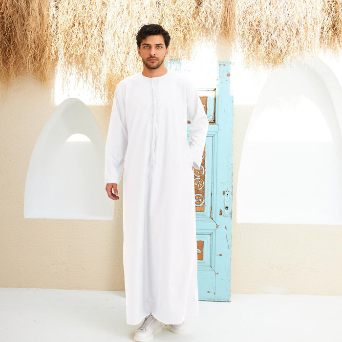 White Emirati Kandora-Men I