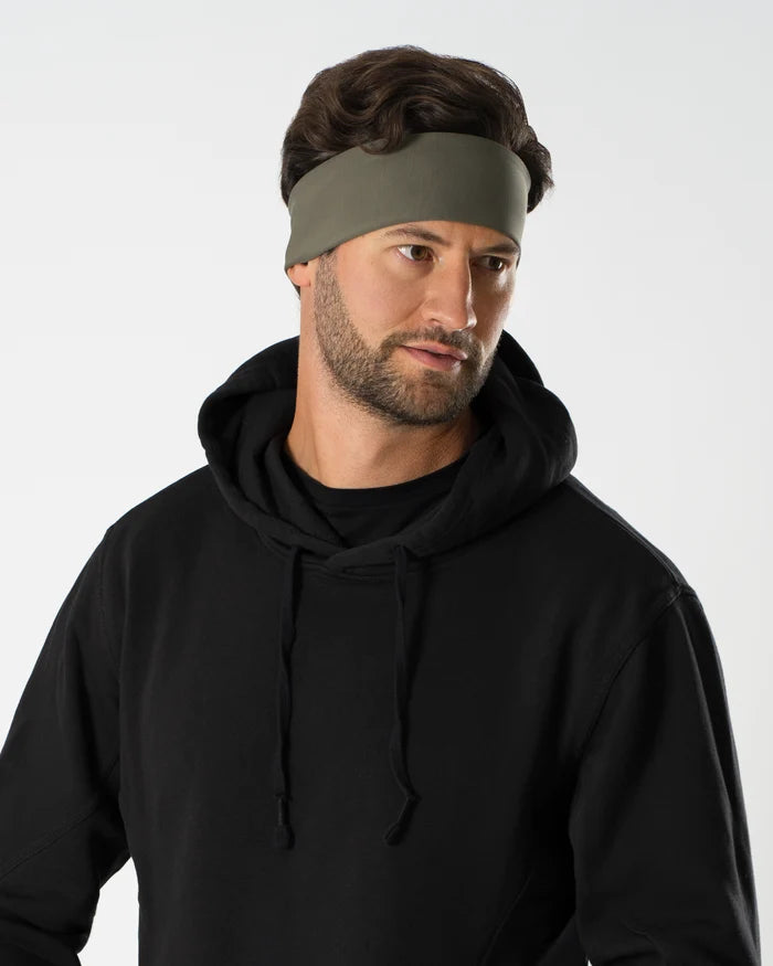 Wide Tencel headband unisex