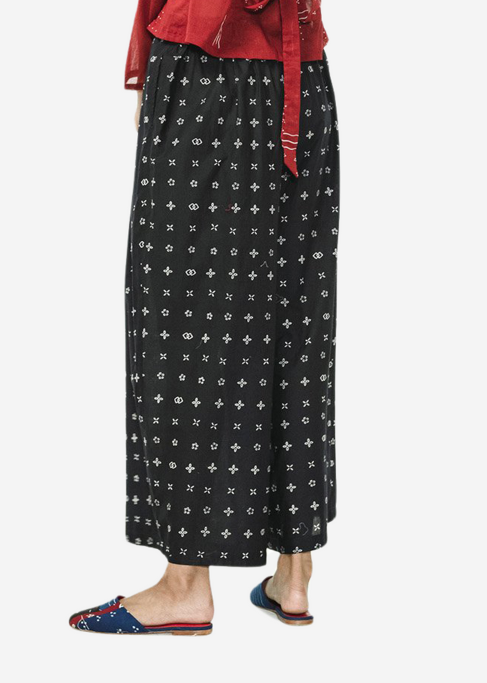 "Wiji" - Two Buttons Maxi Pants