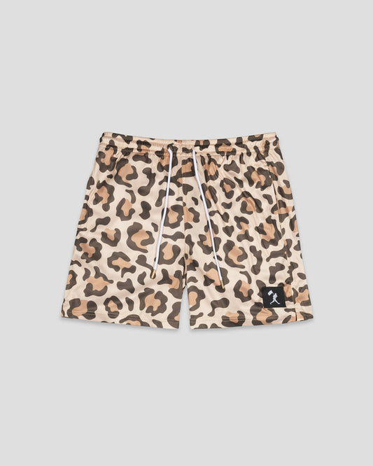 Wild Pitch Diamond Air Mesh Shorts (Leopard) - Youth