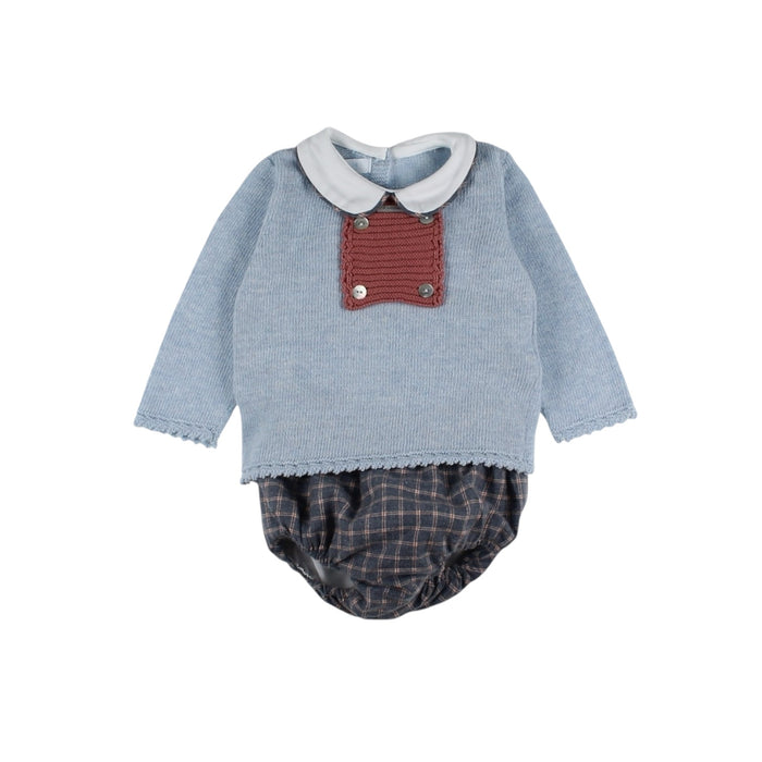 Wilson Boy Half-Knitted Set