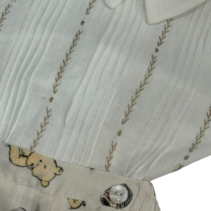 Winnie-the-Pooh Cream Boy 2-PC set