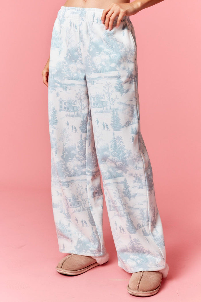 Winter Wonderland Toile Lounge Set
