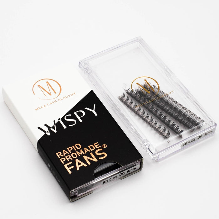 Wispy 9D Rapid Promade Fans - 500 Fans