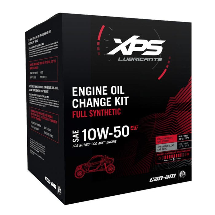 XPS 4T 10W-50 Synthetic Oil Change Kit for Rotax 900 Ace Engine