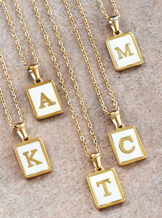 You Name It Initial Necklace