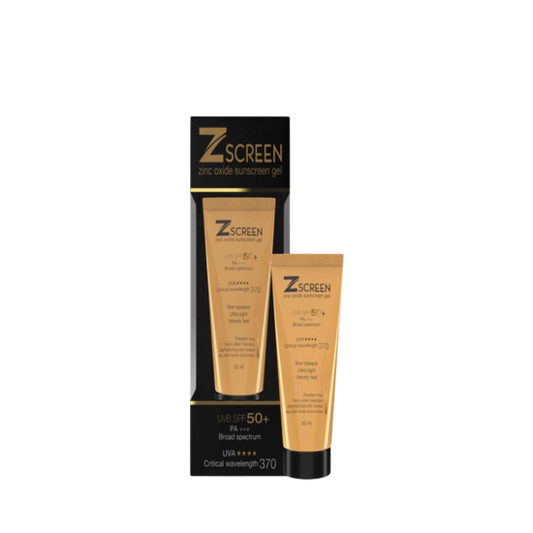 Z Screen Zinc Oxide Sunscreen Gel SPF 50+ PA+++ 50ml